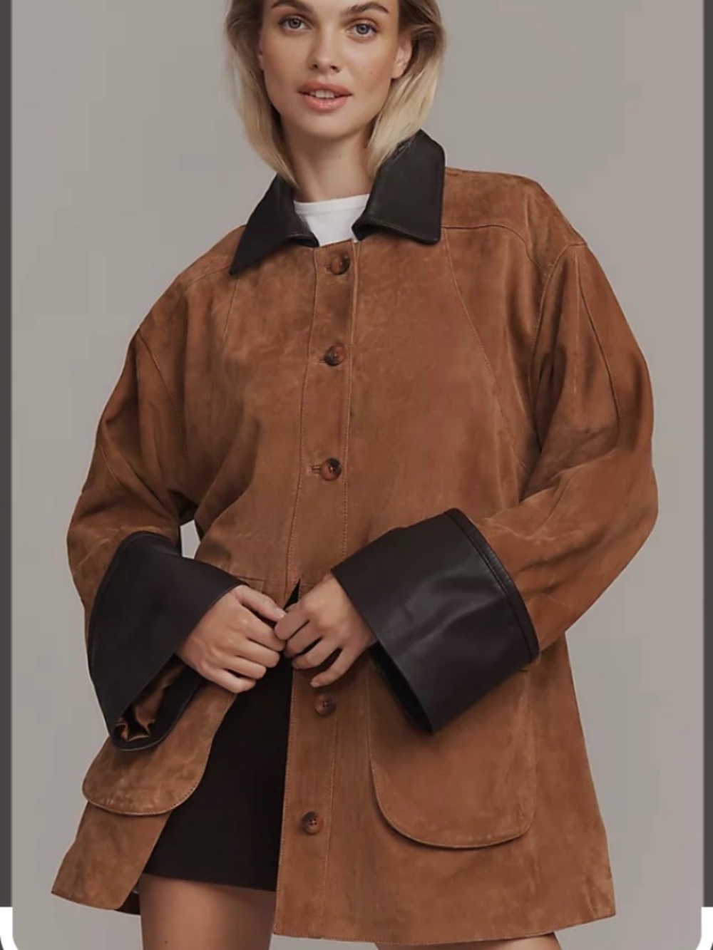 Pilcro Adelaide sued barn jacket
